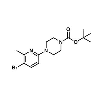 4-(5-溴-6-甲基吡啶-2-基)哌嗪-1-羧酸叔丁酯