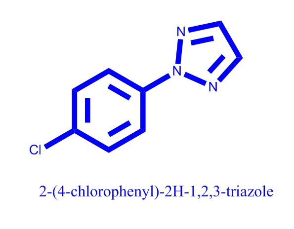 2-(4-氯苯基)-2H-1,2,3-三唑 CAS：	91842-79-4