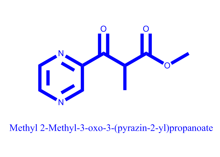 2-甲基-3-氧代-3-(吡嗪-2-基)丙酸甲酯