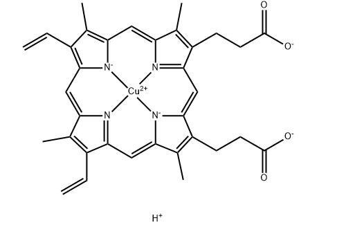  铜（II）原卟啉IX cas:14494-37-2