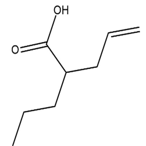 (±)-2-propyl-4-Pentenoic Acid.png