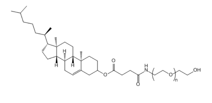 CLS-PEG-OH 胆固醇-聚乙二醇 Cholesterol-PEG-Hydroxy