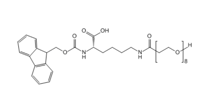 Fmoc-Lys-PEG8-OH Fmoc-赖氨酸-八聚乙二醇-羟基