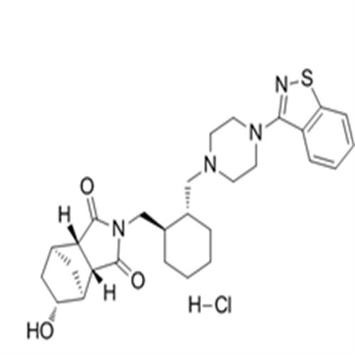 Lurasidone Metabolite 14283 hydrochloride.png