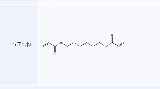1,6-己二醇二丙烯酸酯 HDDA 13048-33-4 双官能度功能单体