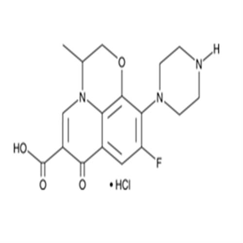 Desmethyl Ofloxacin (hydrochloride).png