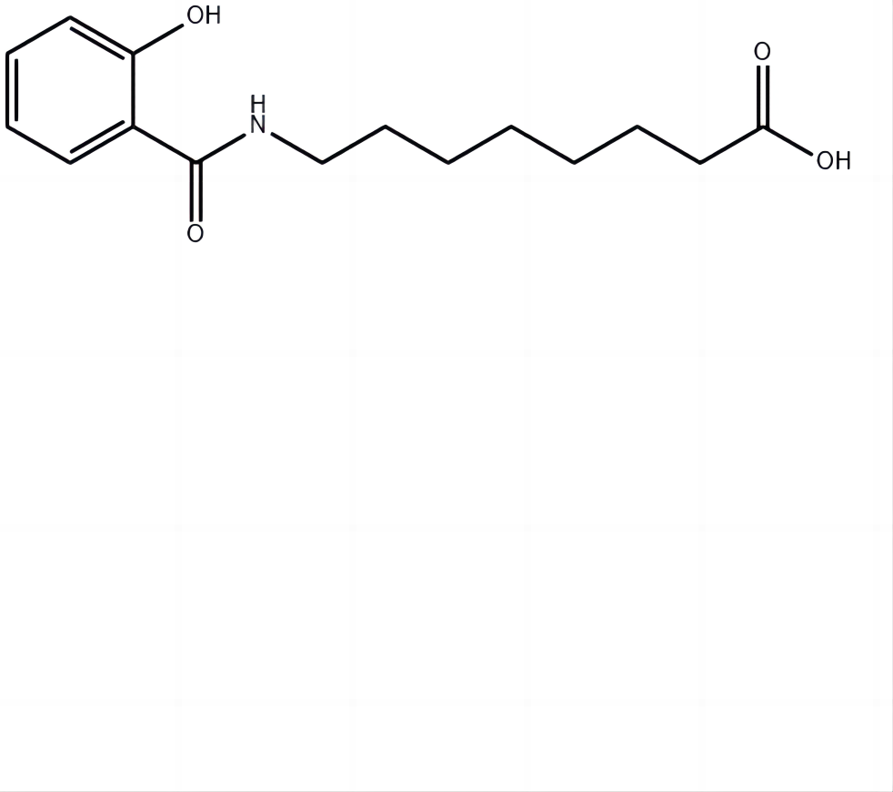 8-[(2-hydroxybenzoyl)amino]octanoic acid