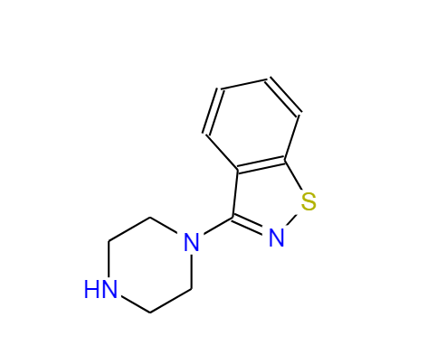 3-(1-哌嗪基)-1,2-苯并异噻唑