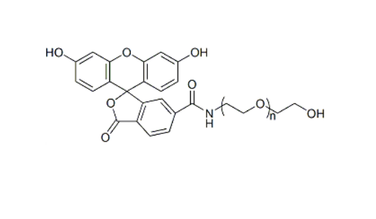 FITC-PEG-OH 荧光素-聚乙二醇-羟基 Fluorescein-PEG-Hydroxy