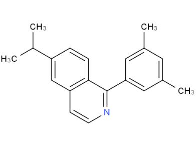 1-(3,5-二甲基）-6-异丙基异喹啉