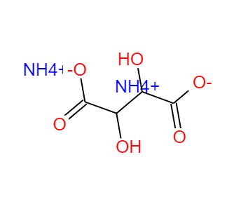 酒石酸铵 	3164-29-2