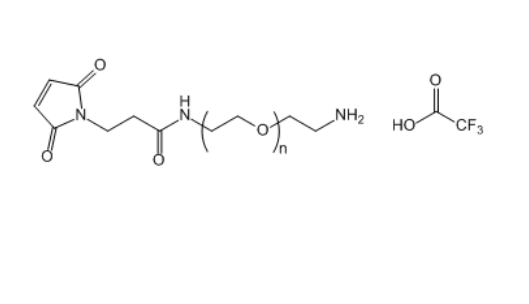 Mal-NH-PEG-NH2.TFA 马来酰亚胺-聚乙二醇-三氟乙酸铵盐