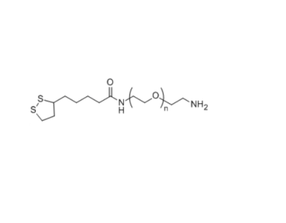 LA-PEG-NH2 α-硫辛酸基-ω-氨基聚乙二醇 Lipoic acid-PEG-Amine