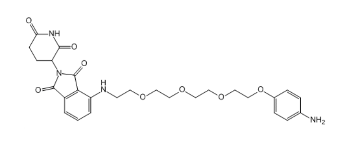 Pomalidomide-PEG-Ph-NH2 1818885-63-0 泊马度胺-四聚乙二醇-苯胺