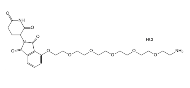 Thalidomide-O-PEG-NH2.HCl 2341841-01-6