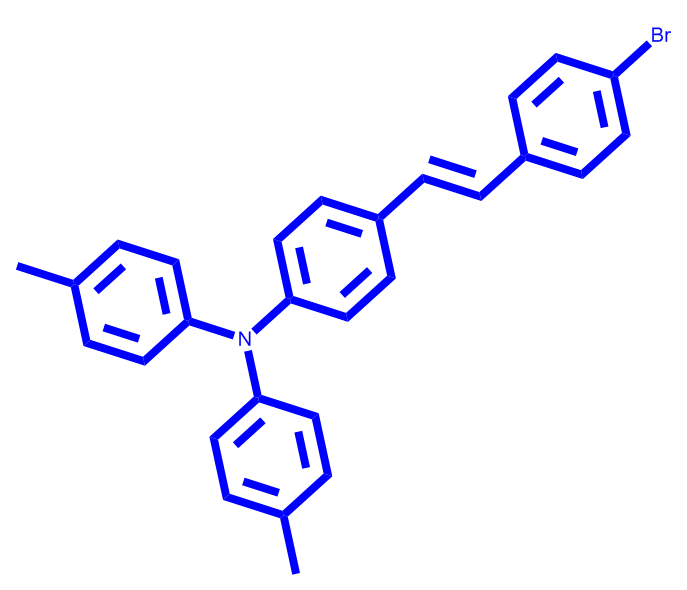 4-[2-(4-溴苯基)乙烯基]-N,N-二(4-甲基苯基)苯胺