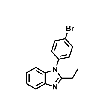 1-(4-溴苯基)-2-乙基-1H-苯并[d]咪唑