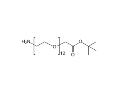 NH2-PEG-CH2COOtBu 氨基-十二聚乙二醇-乙酸叔丁酯