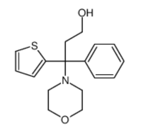 alpha-phenyl-alpha-2-thienylmorpholinepropan-1-ol