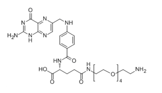 FA-PEG-NH2 叶酸-四聚乙二醇-氨基 Folic Acid-PEG4-Amine
