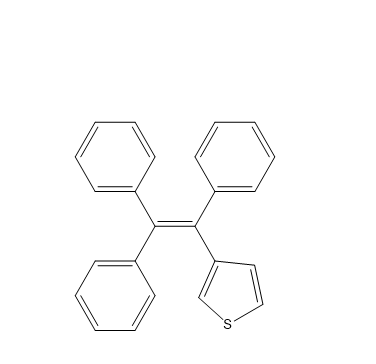 3-（1,2,2-三苯基乙烯基）噻吩|AIE聚集诱导发光