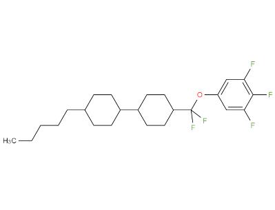 5-[二氟[(反式,反式)-4'-戊基[1,1'-联环己烷]-4-基]甲氧基]-1,2,3-三氟苯