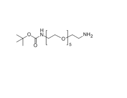BOC-NH-PEG5-NH2 189209-27-6 N-叔丁氧羰基-五聚乙二醇-氨基