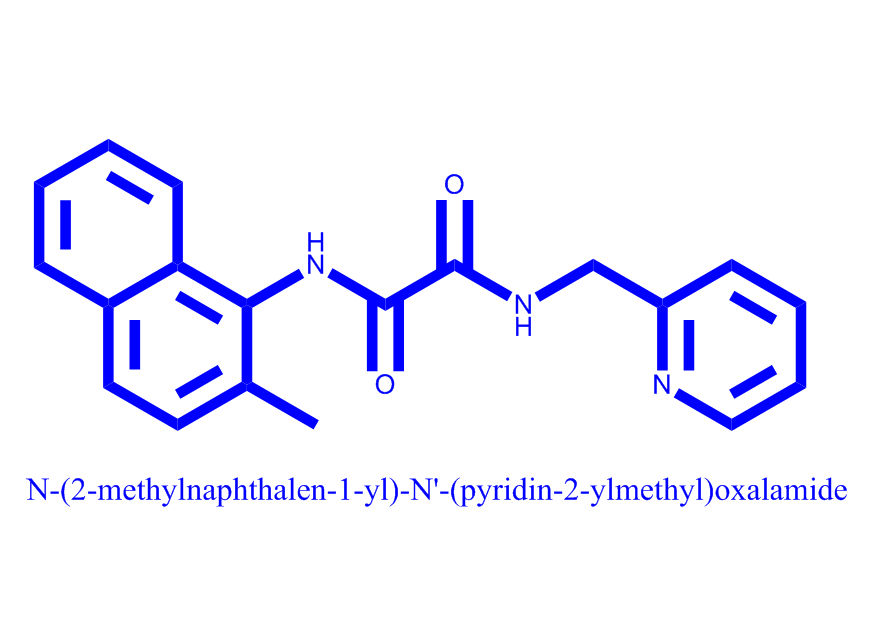 N1-(2-吡啶甲基)-N2-(2-甲基-1-萘基)草酰胺