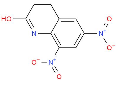 3,4-二氢-6,8-二硝基喹啉-2-酮