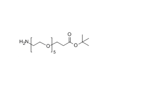 NH2-PEG5-CH2CH2COOtBu 1446282-18-3 氨基-四聚乙二醇-丙酸叔丁酯