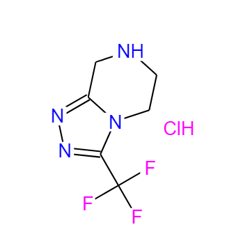 3-(三氟甲基)-5,6,7,8-四氢-[1,2,4]三唑并[4,3-a]吡嗪盐酸盐