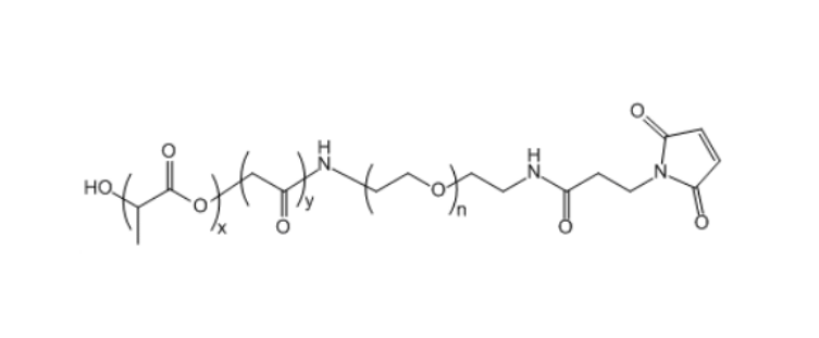 Mal-NH-PEG-PLGA 马来酰亚胺基氨基-聚乙二醇-聚（乳酸-共-乙醇酸）