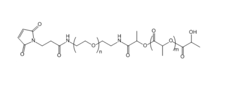 Mal-PEG-PLA(8K) 马来酰亚胺-聚乙二醇-聚乳酸