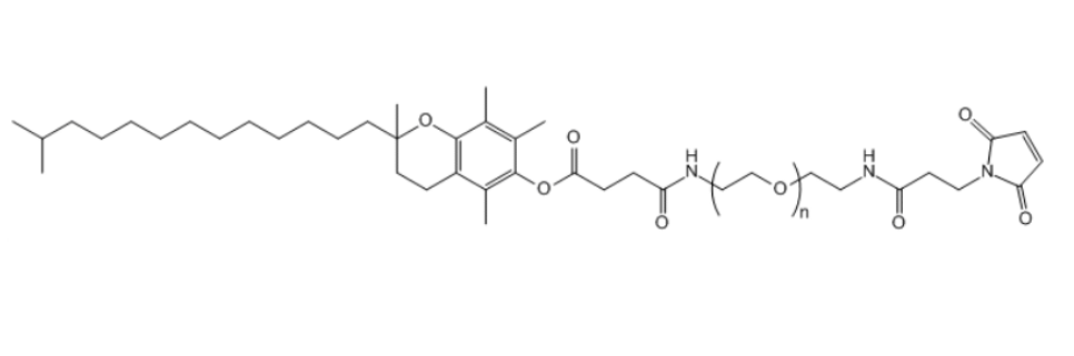 Tocopherol-PEG-Mal 维生素E-聚乙二醇-马来酰亚胺