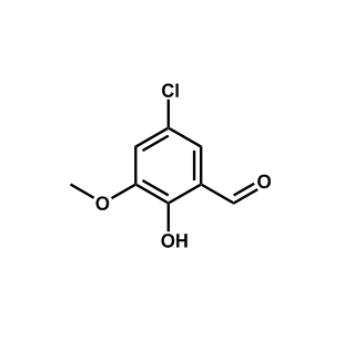 5-氯-2-羟基-3-甲氧基苯甲醛