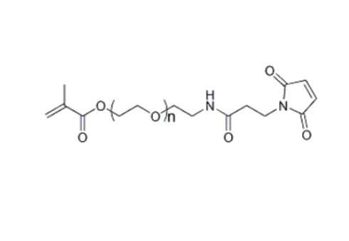 MA-PEG-Mal α-甲基丙烯酸酯基-ω-马来酰亚胺基聚乙二醇