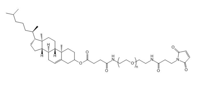 CLS-PEG-Mal 胆固醇-聚乙二醇-马来酰亚胺