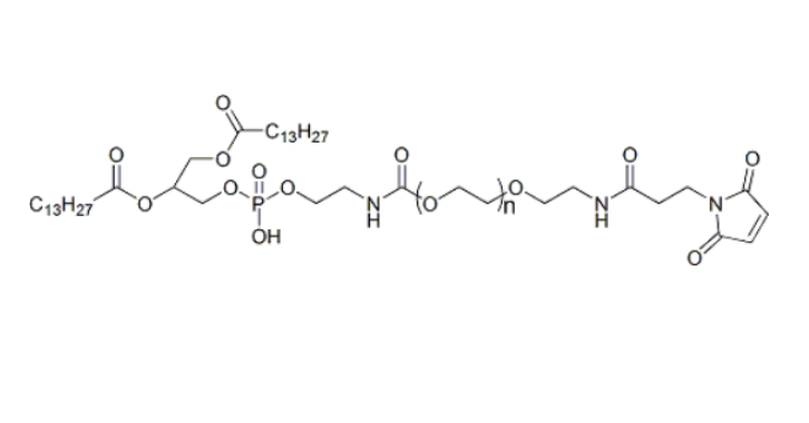 DMPE-PEG-Mal 1,2-十四酰基磷脂酰乙醇胺-聚乙二醇-马来酰亚胺
