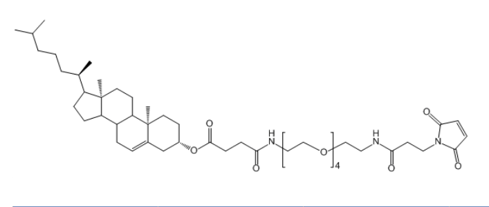 CLS-PEG4-NH-Mal 胆固醇-四聚乙二醇-氨基-马来酰亚胺