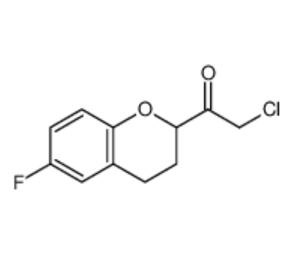 (6-氟-3,4-二氢-2H-苯并吡喃-2-甲醇-2-基)乙酮氯代物