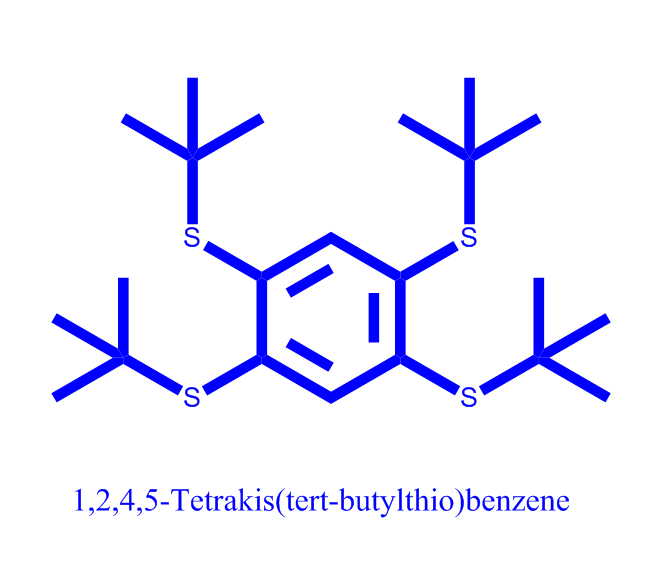 1,2,4,5-四(叔丁硫基)苯