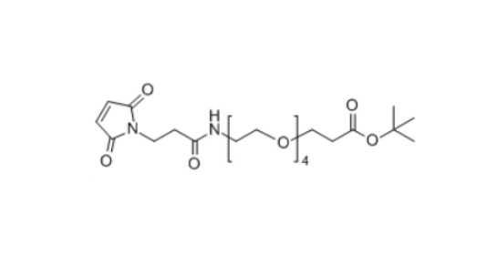 Mal-NH-PEG4-OtBu 马来酰亚胺-C2-酰胺-PEG4-羧酸叔丁酯