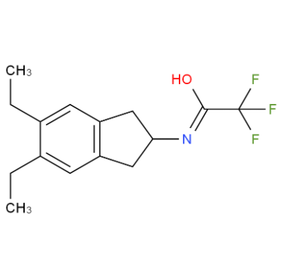 N-(5,6-二乙基-2，3-二氢-1H-茚-2-基）-2，2，2-三氟乙酰胺