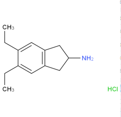 5,6-二乙基-2,3-二氢-1H-茚-2-胺盐酸盐