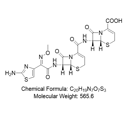 头孢唑肟双母核杂质