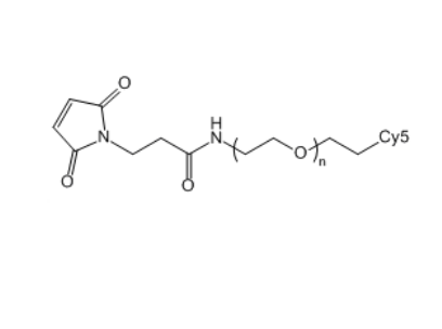 Cy5-PEG-Mal CY5-聚乙二醇-马来酰亚胺