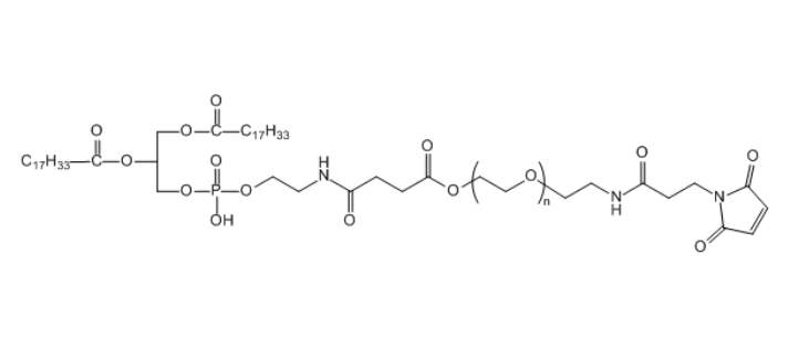 Mal-PEG-DOPE 磷脂-聚乙二醇-马来酰亚胺