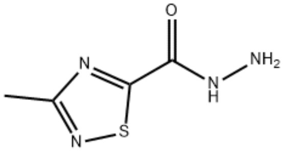 3-甲基-1,2,4-噻二唑-2(3H)-碳酰肼