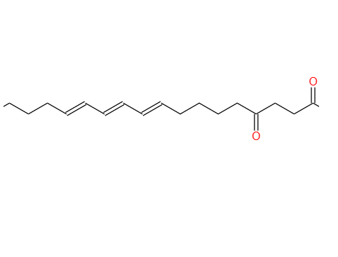 4-oxo-9,11,13-octadecatrienoic acid