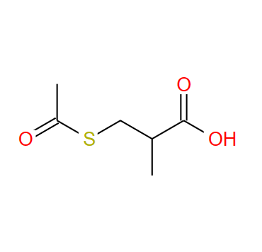 33325-40-5 3-乙酰硫基-2-甲基丙酸